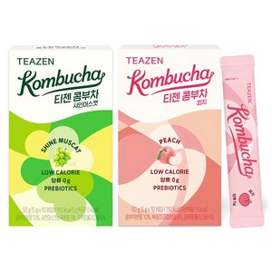 티젠 콤부차 피치 5g 10p + 샤인머스캣 5g 10p