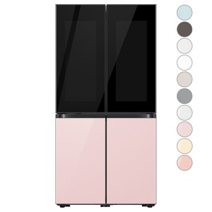 [색상선택형] 삼성전자 비스포크 825L 프리스탠딩 정수기 4도어 냉장고 방문설치
