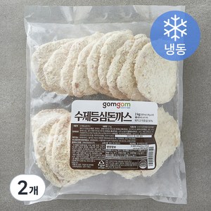 곰곰 수제등심돈까스 (냉동), 2kg, 2개