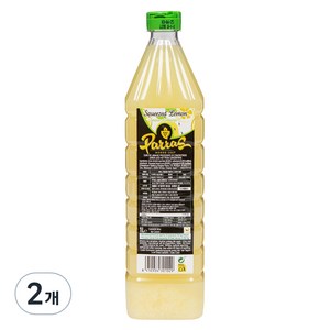 파라스 착즙 레몬 주스, 1L, 2개