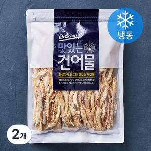 해맑은푸드 손질 먹태채 중채 (냉동), 200g, 2개