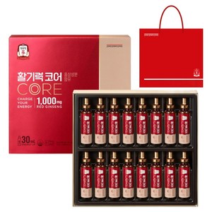 정관장 정품 활기력 코어 16p + 쇼핑백