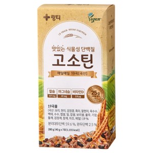링티 고소틴 미숫가루맛 7p, 280g, 1박스