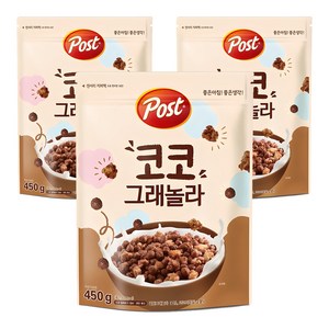 포스트 코코 그래놀라 시리얼, 450g, 3개