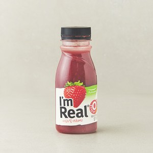 아임리얼 스트로베리 주스, 190ml, 1개