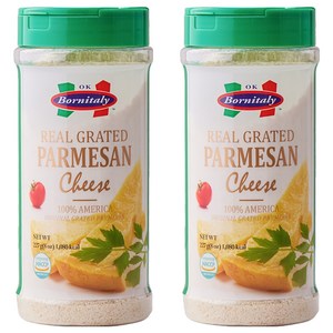리얼 그레이티드 파마산치즈, 227g, 2개