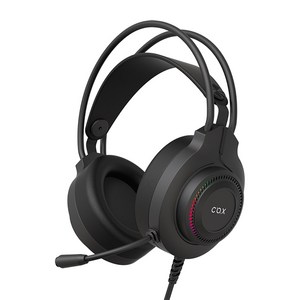 COX 라이팅 USB 유선 게이밍 헤드셋