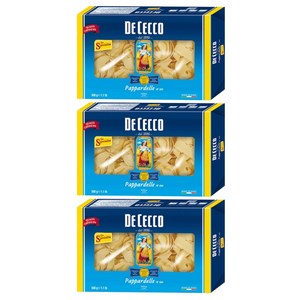 데체코 파파델리 파스타, 500g, 3개