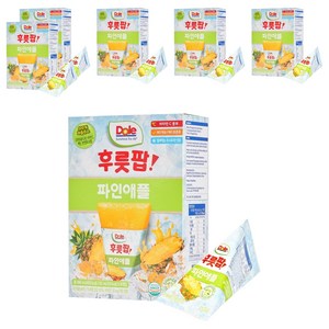 돌 후룻팝 파인애플 8p, 62ml, 6개