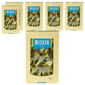 데체코 페투치네 시금치, 250g, 6개