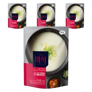 더미식 사골곰탕, 500g, 4개