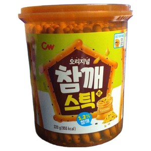 청우식품 참깨스틱 진, 220g, 1개