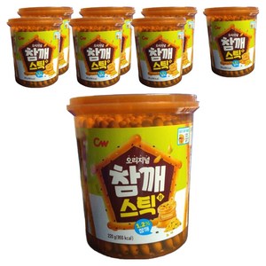 청우 참깨스틱 진, 220g, 8개