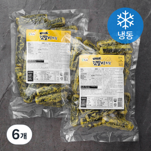 굿프랜즈 김말이튀김 (냉동), 1kg, 6개