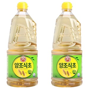 오뚜기 양조 식초, 1.5L, 2개