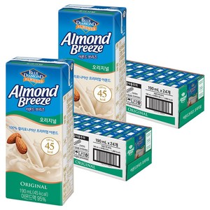 아몬드브리즈 오리지널, 190ml, 48개