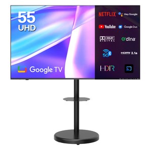 이노스 4K UHD LED TV, 139.7cm(55인치), 스마트 TV, 거치대형, 방문설치