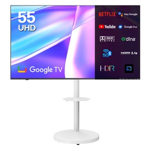 이노스 4K UHD LED TV, 139.7cm(55인치), 스마트 TV, 스탠드형, 방문설치