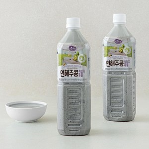 맑은물에 연해주콩 흑임자 콩물, 1L, 2개