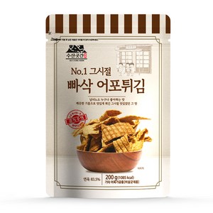 수산곳간 그시절 빠삭 어포 튀김, 200g, 1개