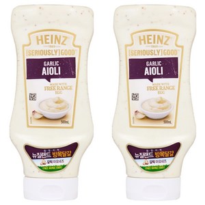하인즈 굿 아이올리 갈릭 마요네즈, 500ml, 2개