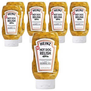 하인즈 핫도그 렐리쉬, 375ml, 6개