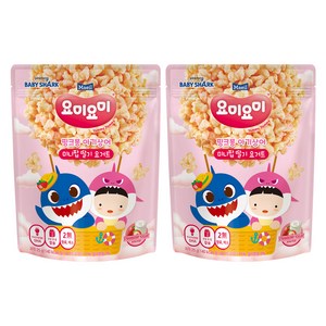 요미요미 미니팝, 딸기요거트, 25g, 2개