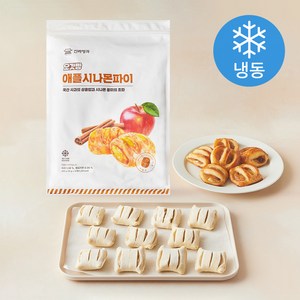 신라명과 오갓빵 애플시나몬파이 12p (냉동), 420g, 1개