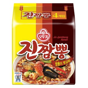 오뚜기 진짬뽕 130g, 4개, (4개 X 상세페이지 참조 X 상세페이지 참조)