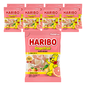 하리보 그레이프프루트 젤리, 100g, 9개