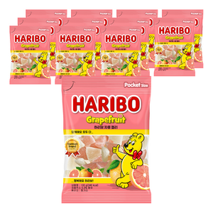 하리보 그레이프프루트 젤리, 100g, 12개