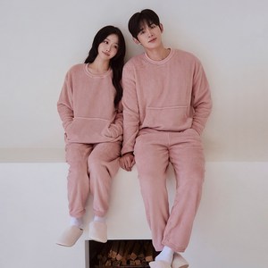 어나더디 데일리 밍크 수면 잠옷 상하의 세트