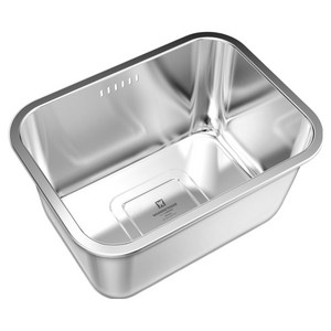 바겐슈타이거 연마제 없는 스텐 사각 설거지통 10L