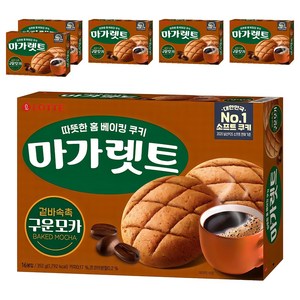 롯데웰푸드 마가렛트 구운모카, 352g, 6개
