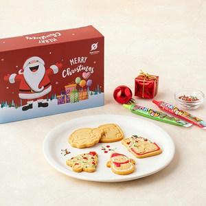 아몬드 크리스마스 데코키트 쿠키