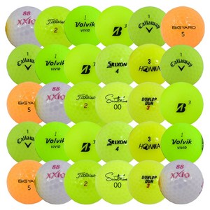 토탈 유명브랜드 혼합 골프공 로스트볼 1등급 42.67cm, 랜덤발송, 1개입, 30개