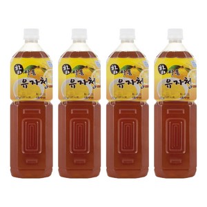 파낙스 참다음 유자청, 1.5L, 4개