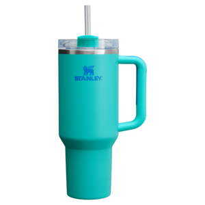 스탠리 퀜처 H2.0 플로우 스테이트 텀블러, 아쿠아 그린, 1.18L, 1개
