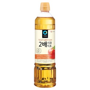청정원 2배 사과식초, 900ml, 1개