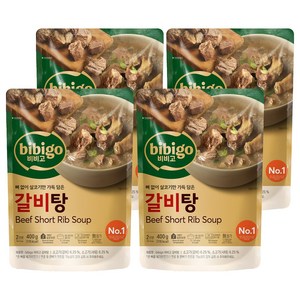 비비고 갈비탕, 400g, 4개