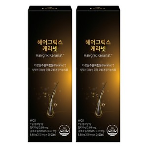 뉴트리코어 헤어그릭스 케라넷 8.68g, 28정, 2개