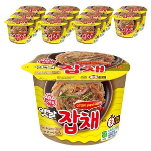 오뚜기옛날 잡채 용기 76g, 12개