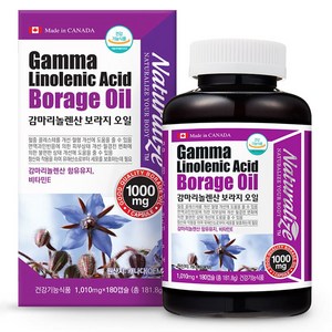 네추럴라이즈 감마리놀렌산 보라지오일, 180정, 1개