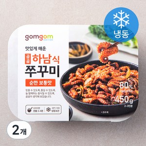 곰곰 하남식 쭈꾸미 순한보통맛 (냉동), 450g, 2개