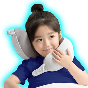 지티스 아동용 양면 기내용 여행용 다용도 목베개