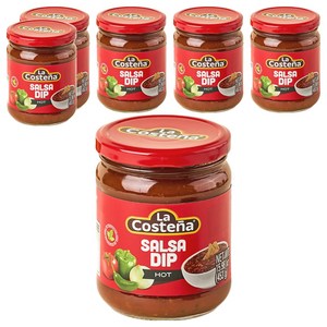 라코스테냐 살사소스 매운맛, 453g, 6개