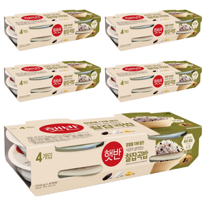 햇반 찰잡곡밥, 210g, 20개