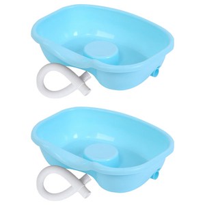 Dr.펠리스제이 환자 머리감기 대야, 스카이, 2개