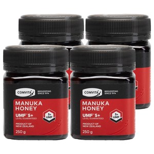 콤비타 UMF 5+ 마누카꿀, 250g, 4개