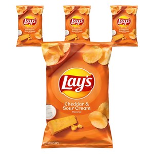 레이즈 체다 앤 사워크림 감자칩, 184.2g, 4개